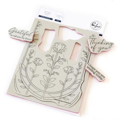 Pinkfresh Studio Stempel - Floral Arch